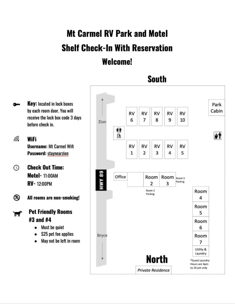 Southern Utah Rv Campground Near Zion Rv 9 מאונט כרמל מראה חיצוני תמונה